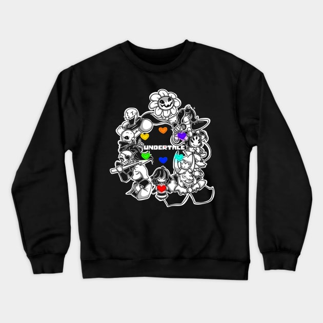 Undetale Crewneck Sweatshirt by lettali